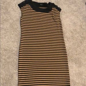 Stripe Dress with buttons